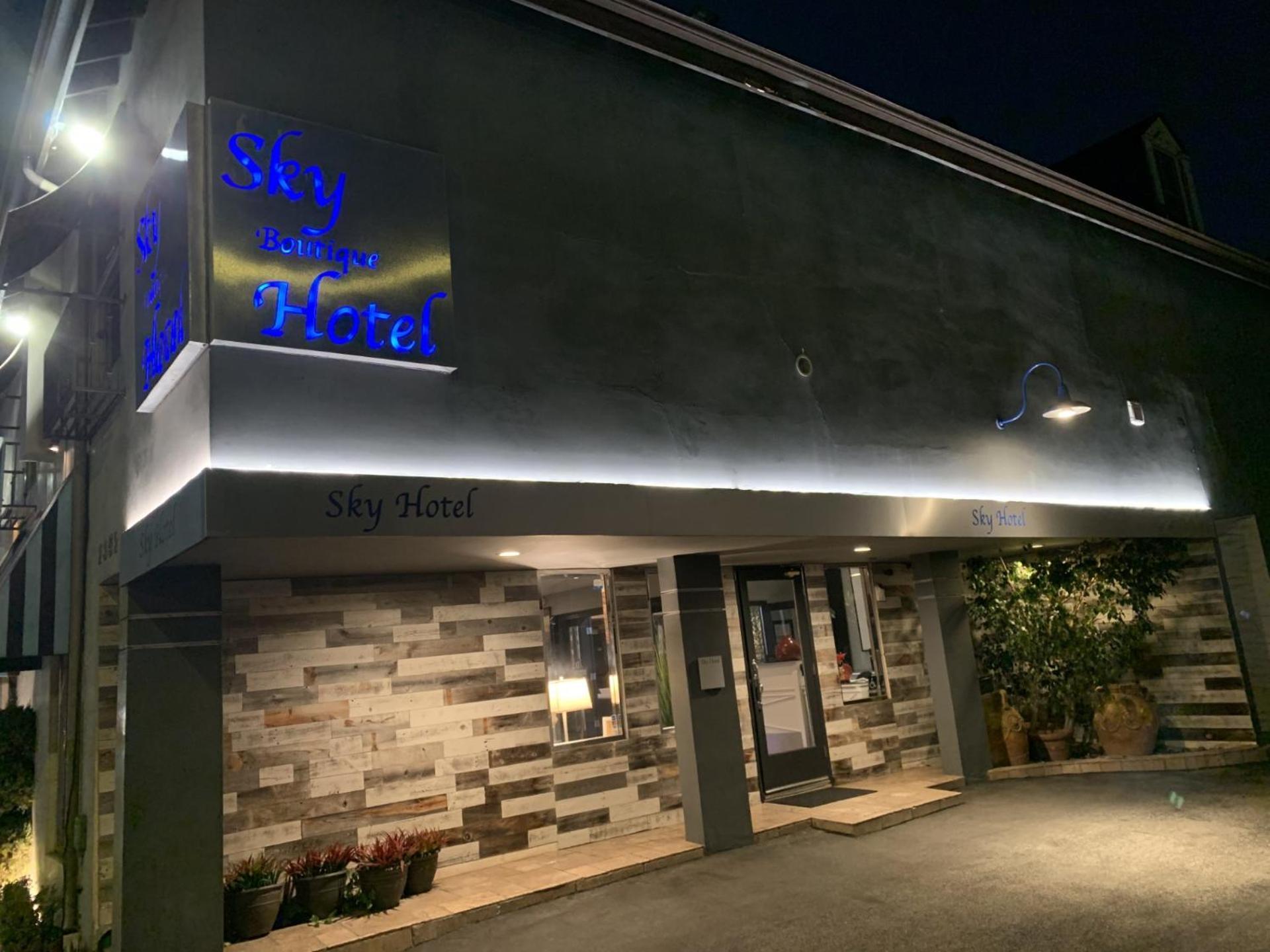 L.A. Sky Boutique Hotel Лос-Анджелес Экстерьер фото